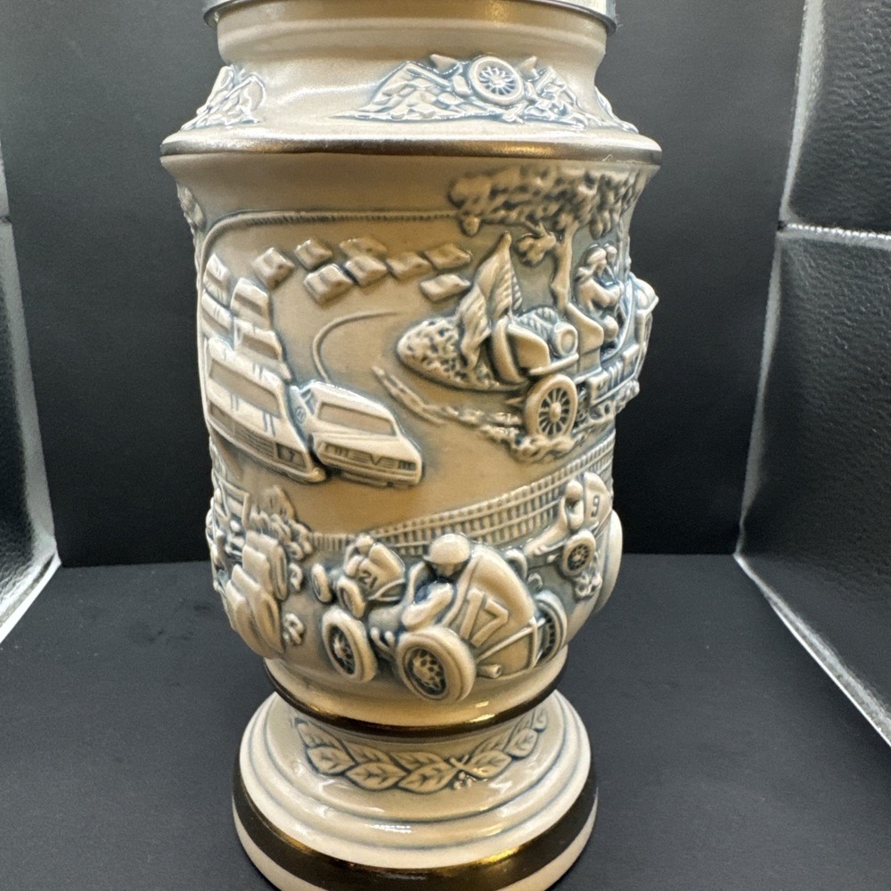 Handcrafted Racing Car Stein by Avon - Picture 4 of 13